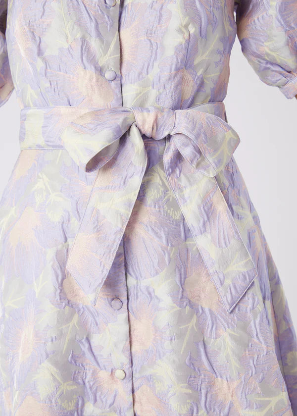 Charlotte Gown in Lilac Floral