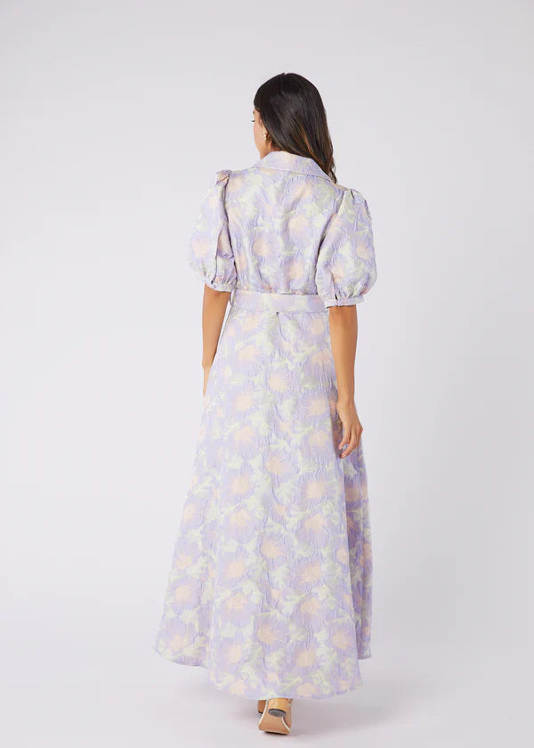 Charlotte Gown in Lilac Floral