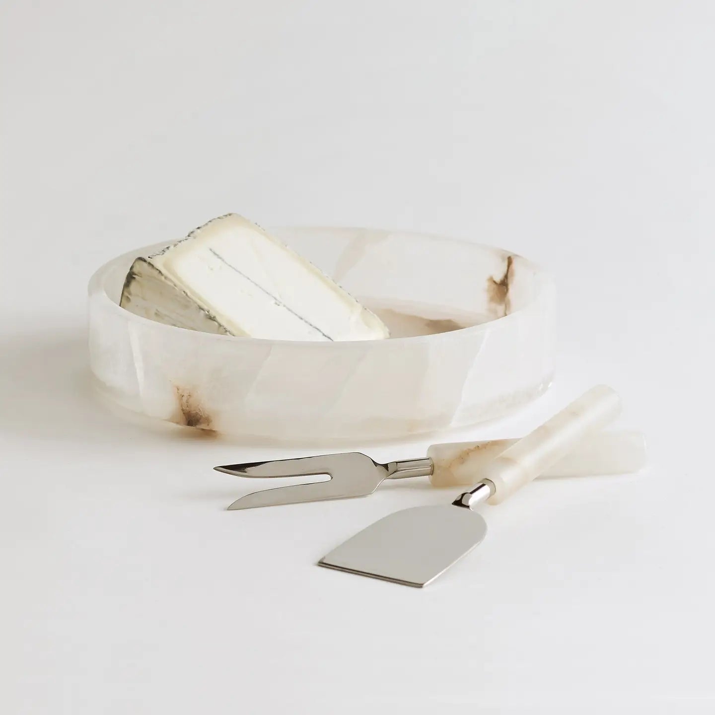 Santo Alabaster Cheese Tools