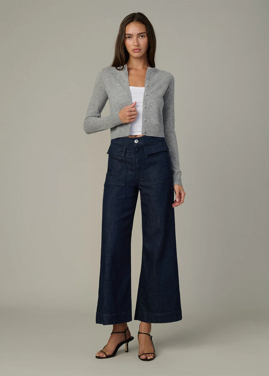 The Irina Wide Leg in Rinse