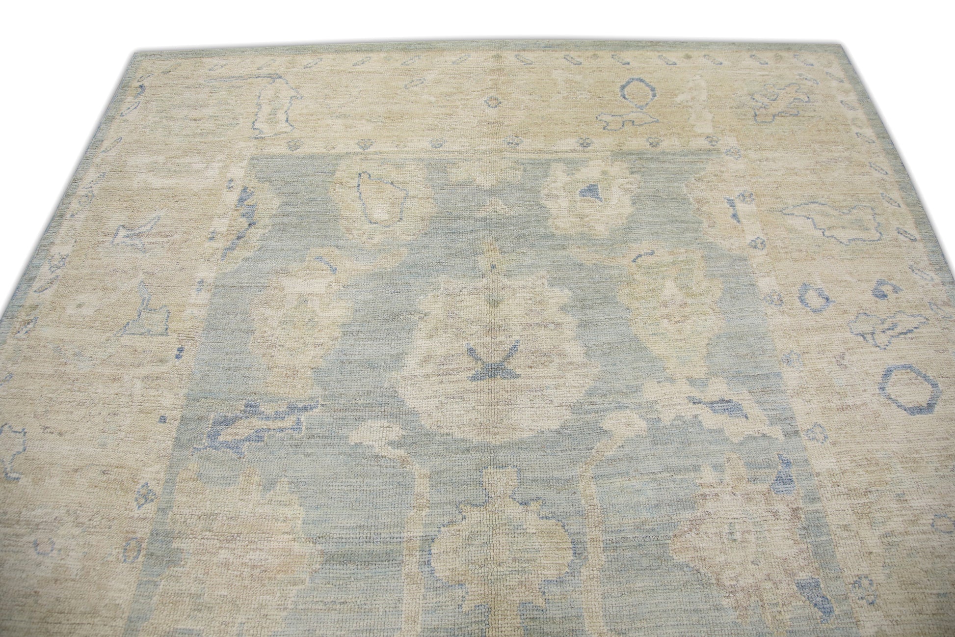 Turkish Oushak Rug 7'10"x10'8"