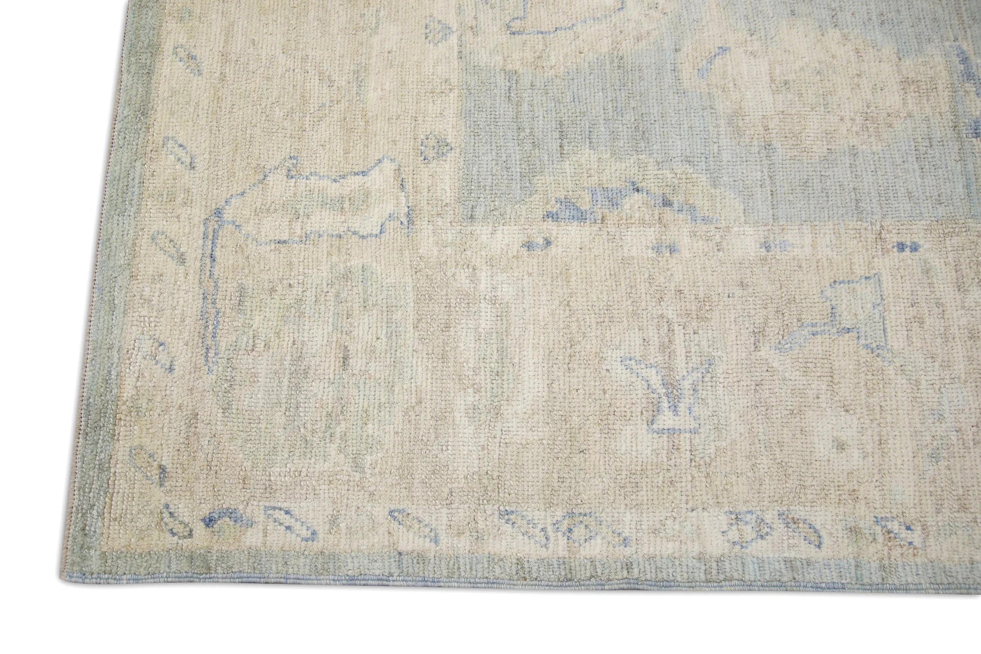 Turkish Oushak Rug 7'10"x10'8"