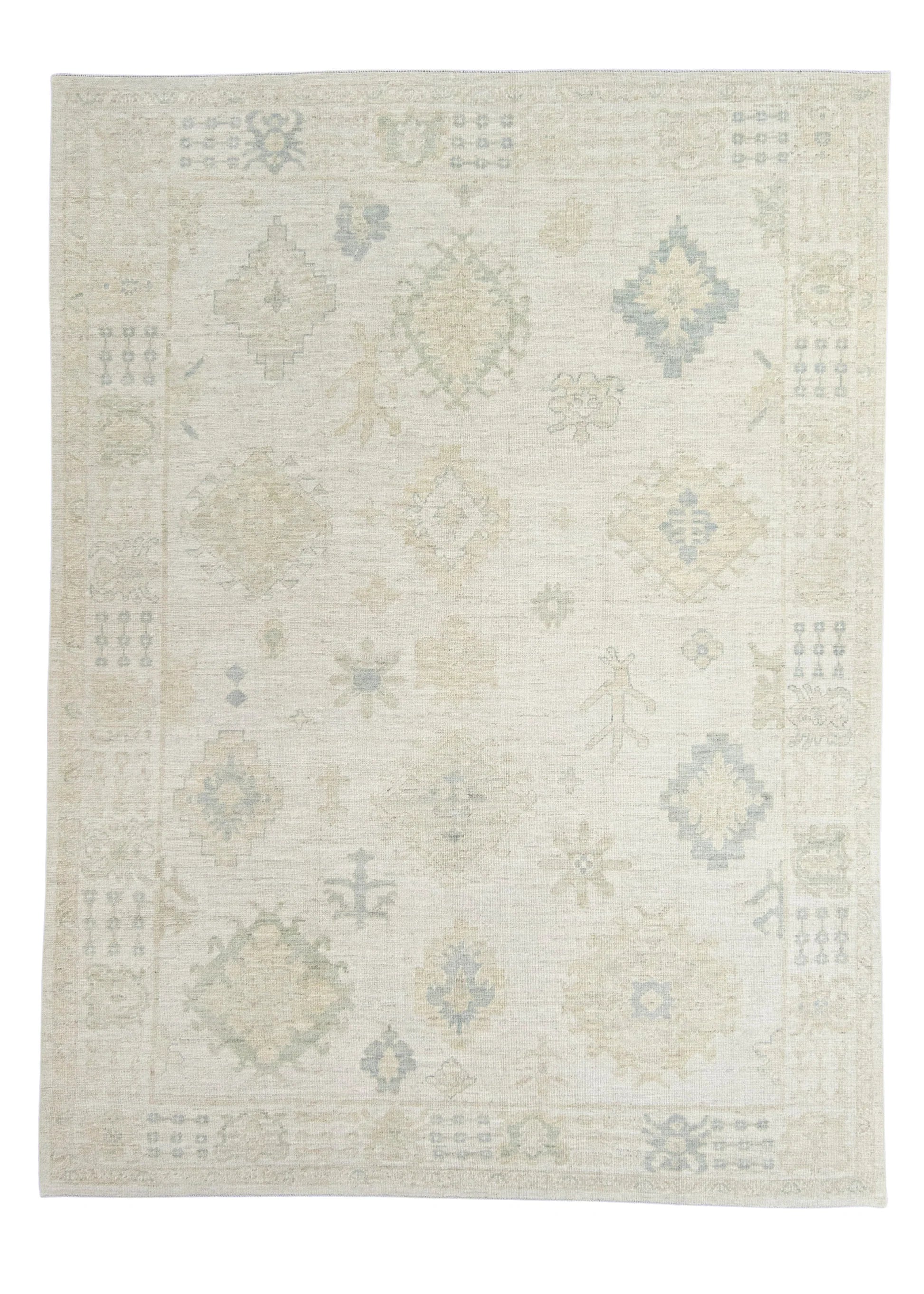 Turkish Oushak Rug 8'11" x 12'