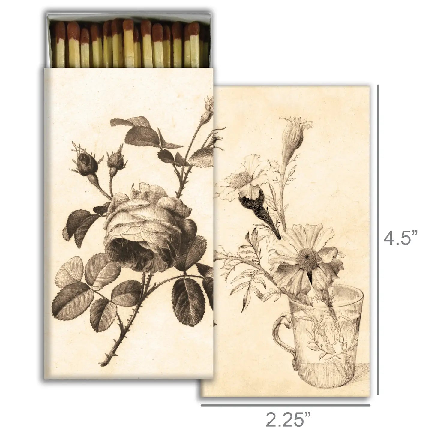 Sepia Floral Matches