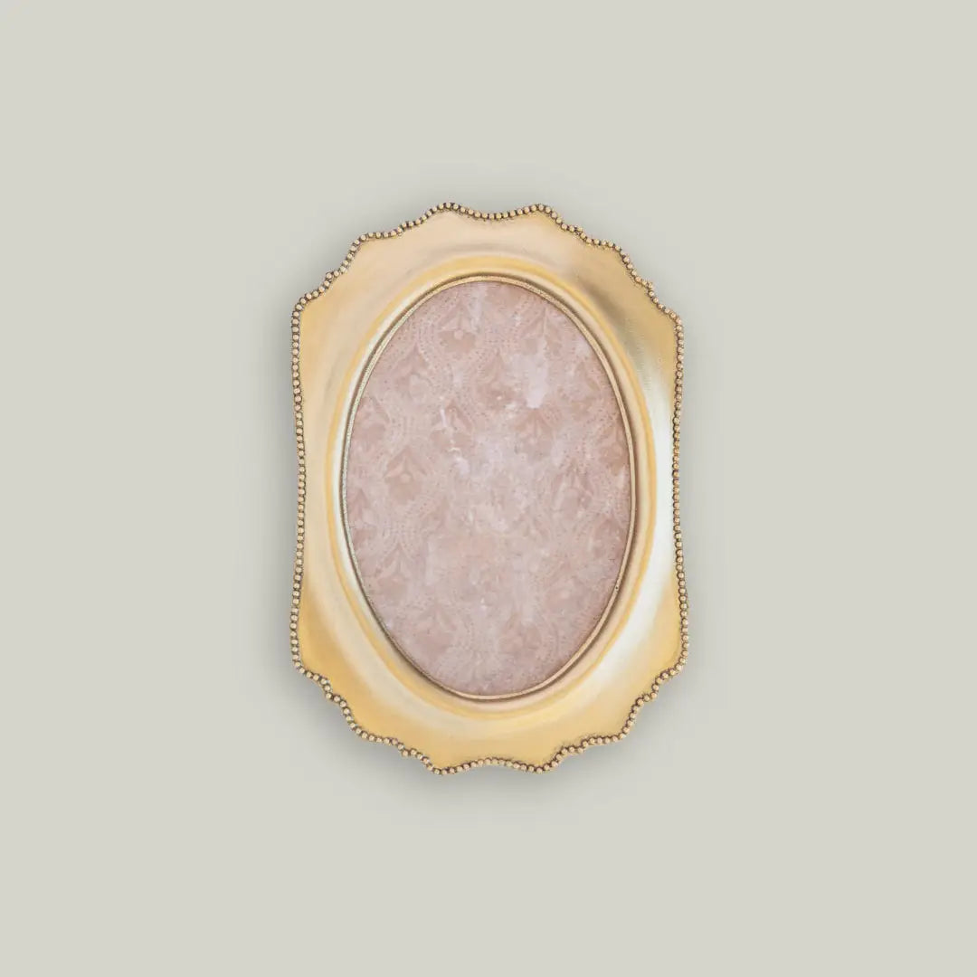 Gold Dots On Edge Photo Frame