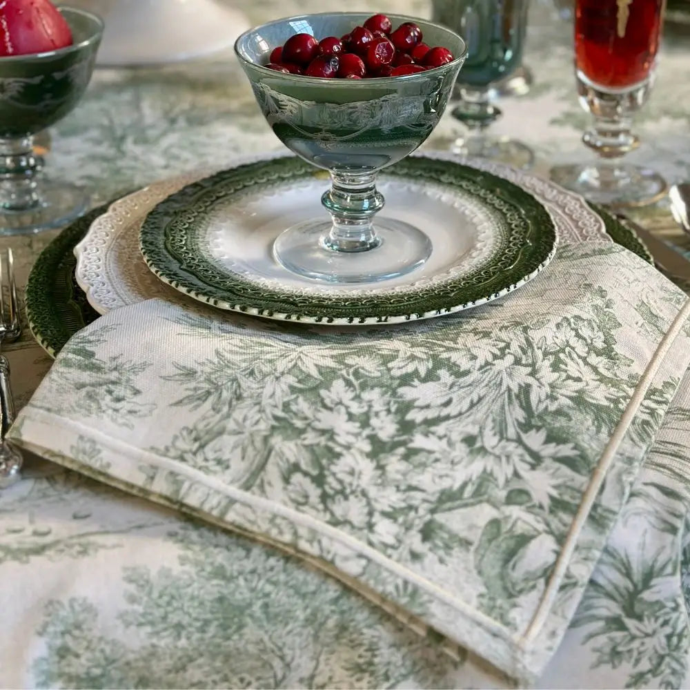 Montefalco Toile Cotton Napkin