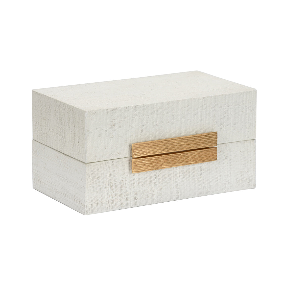 White Raffia Boxes