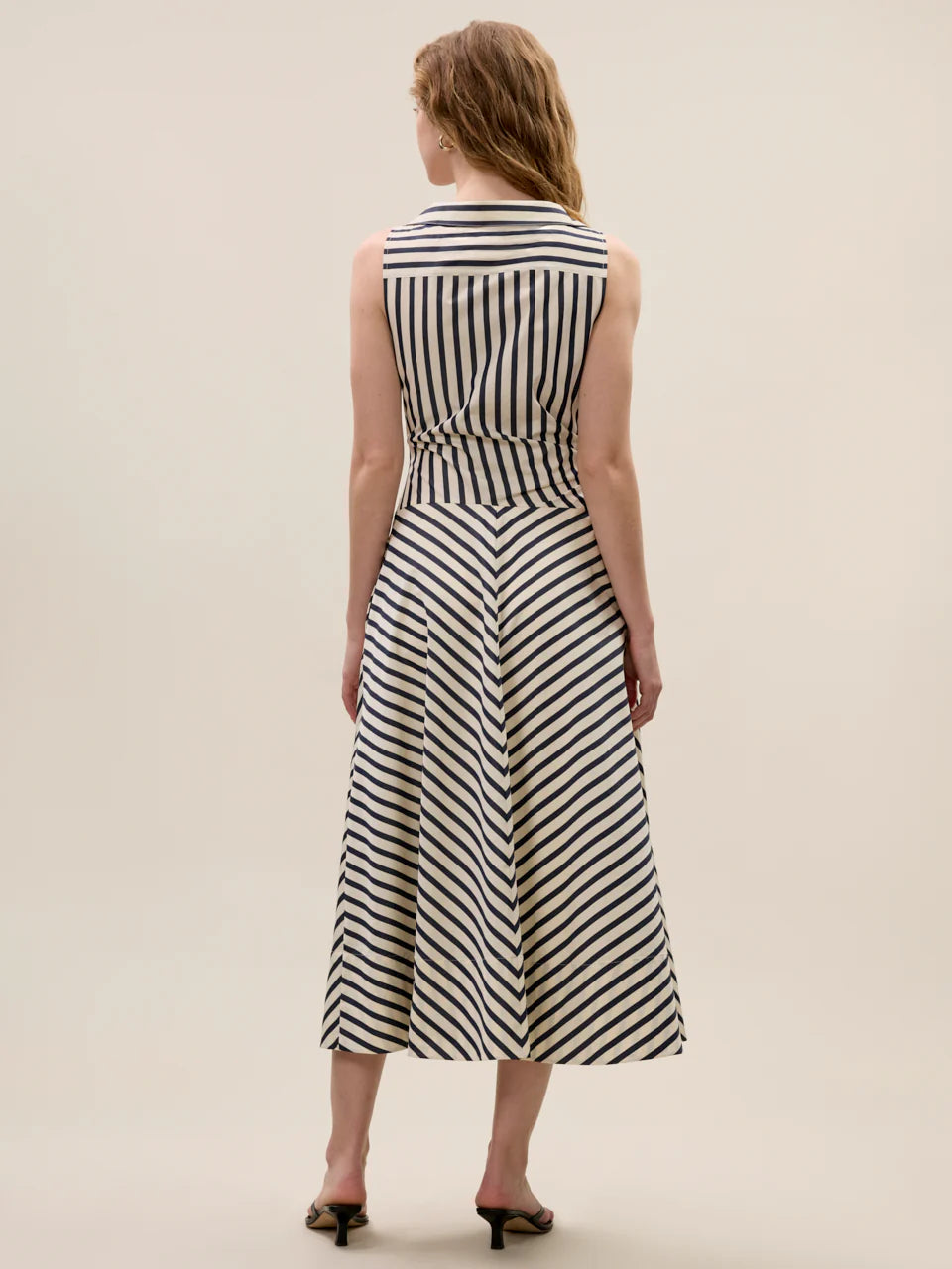 Isla Stripe Poplin Dress