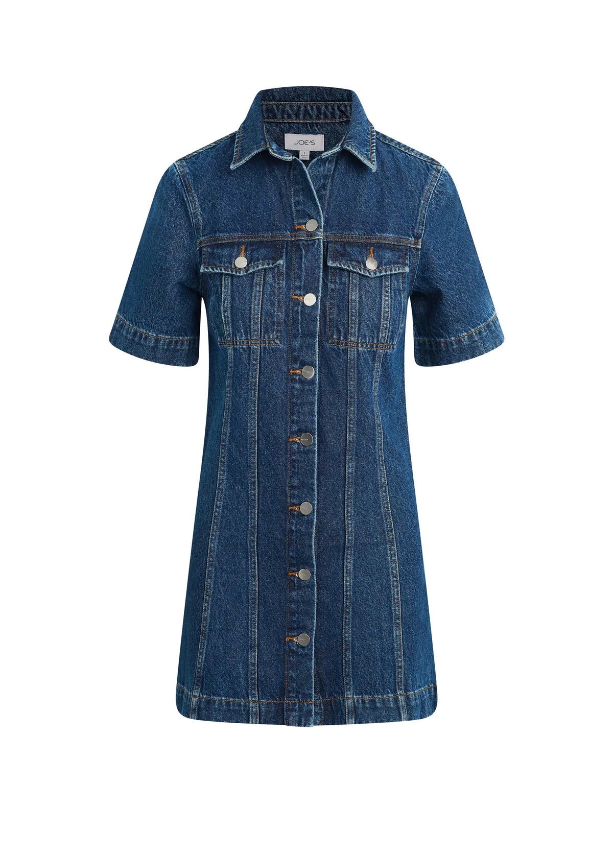 The Denim Trucker Shift Dress