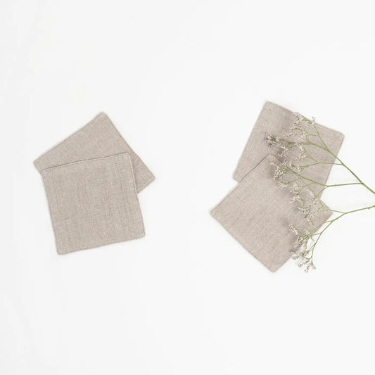 Natural Linen Coasters