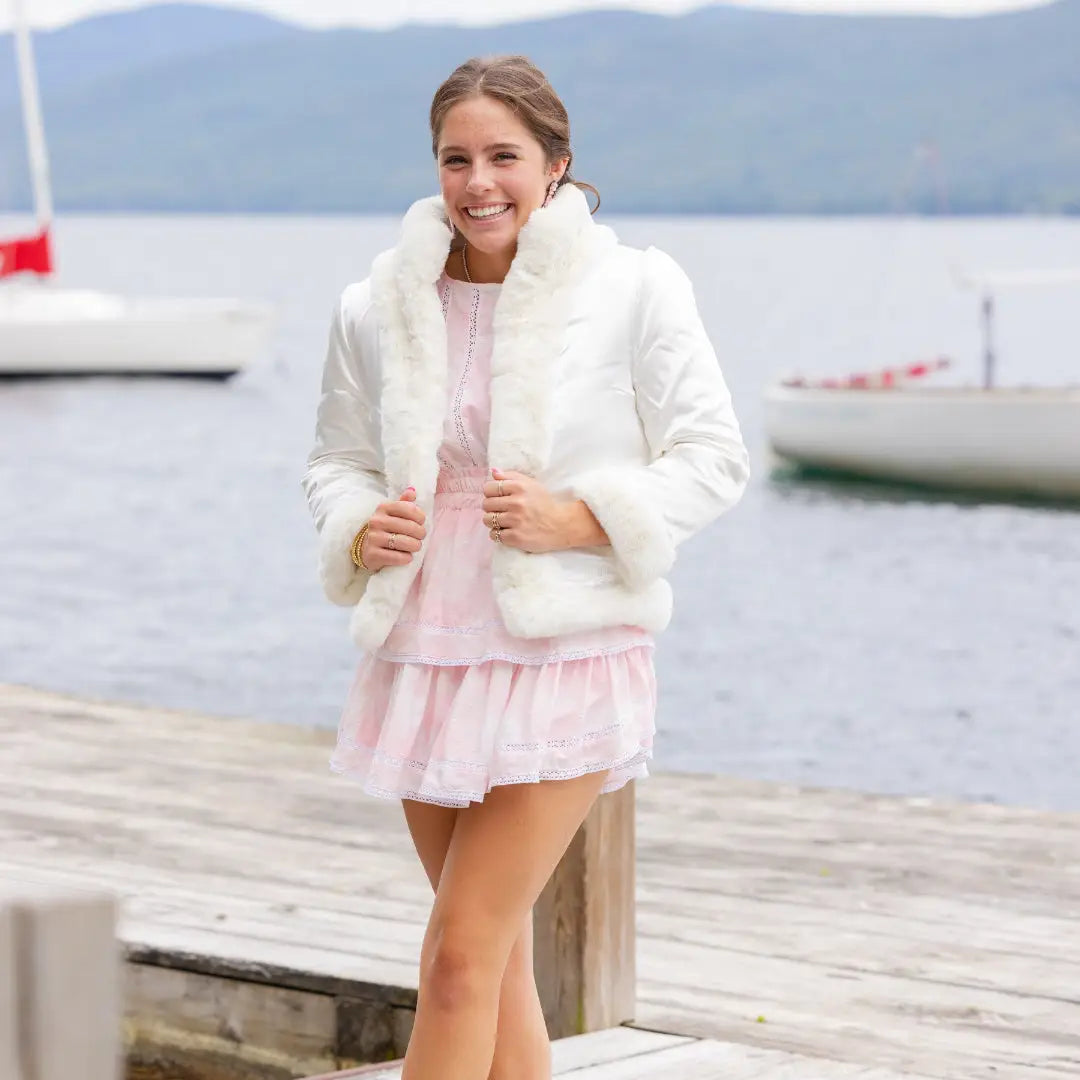 Reversible Faux Fur Bomber Jacket