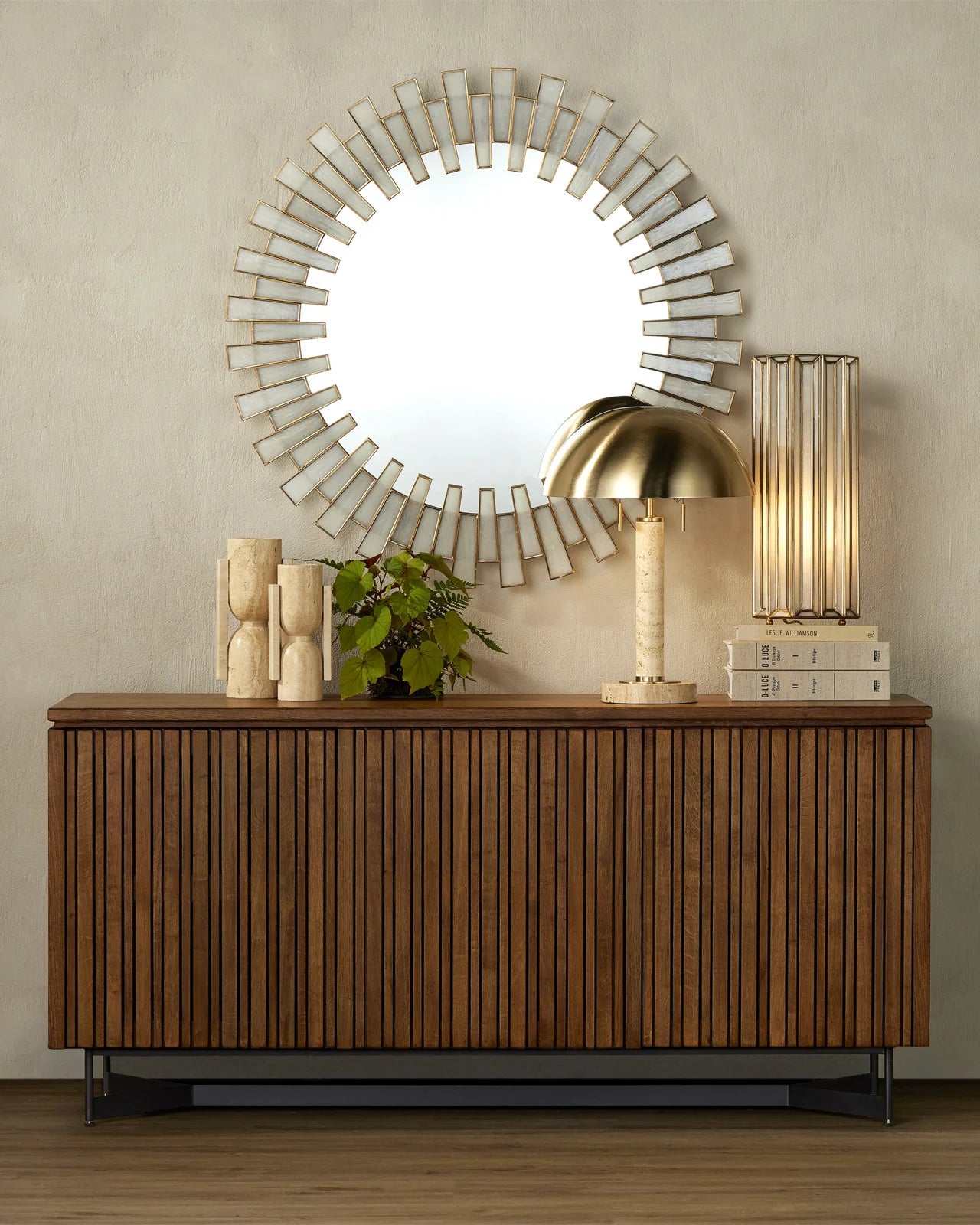 Glasdele Round Mirror