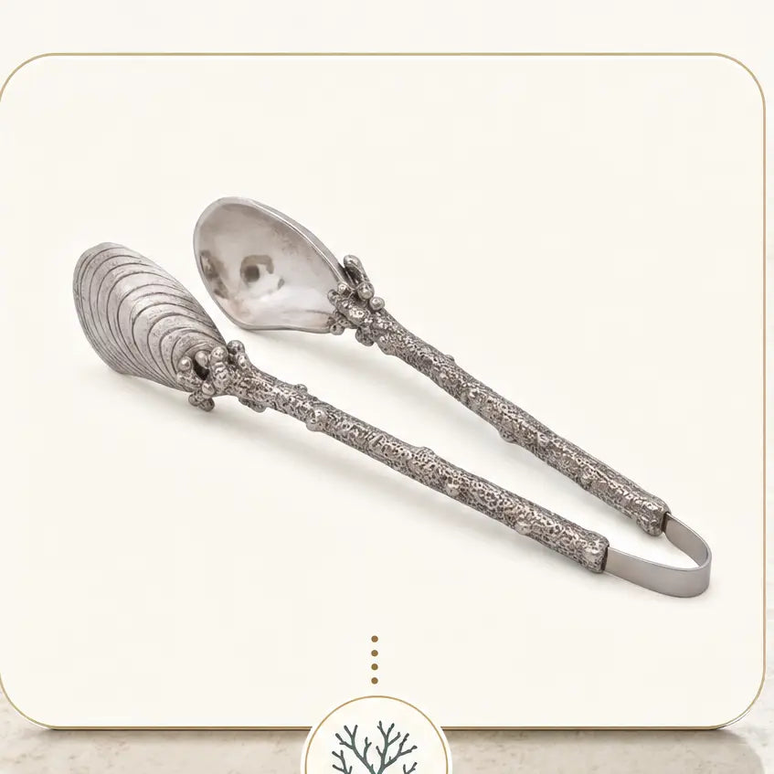 Pewter Oyster Tong