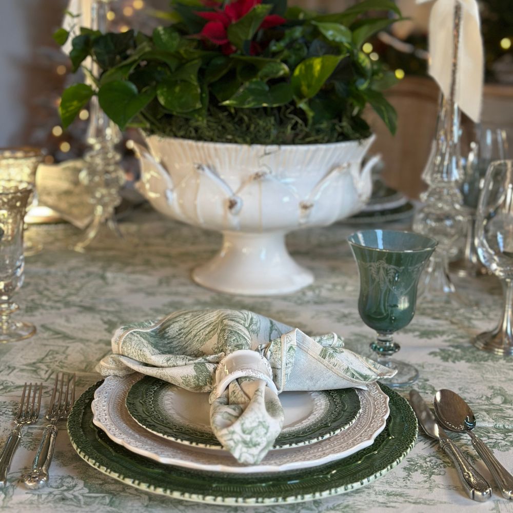 Montefalco Toile Cotton Napkin