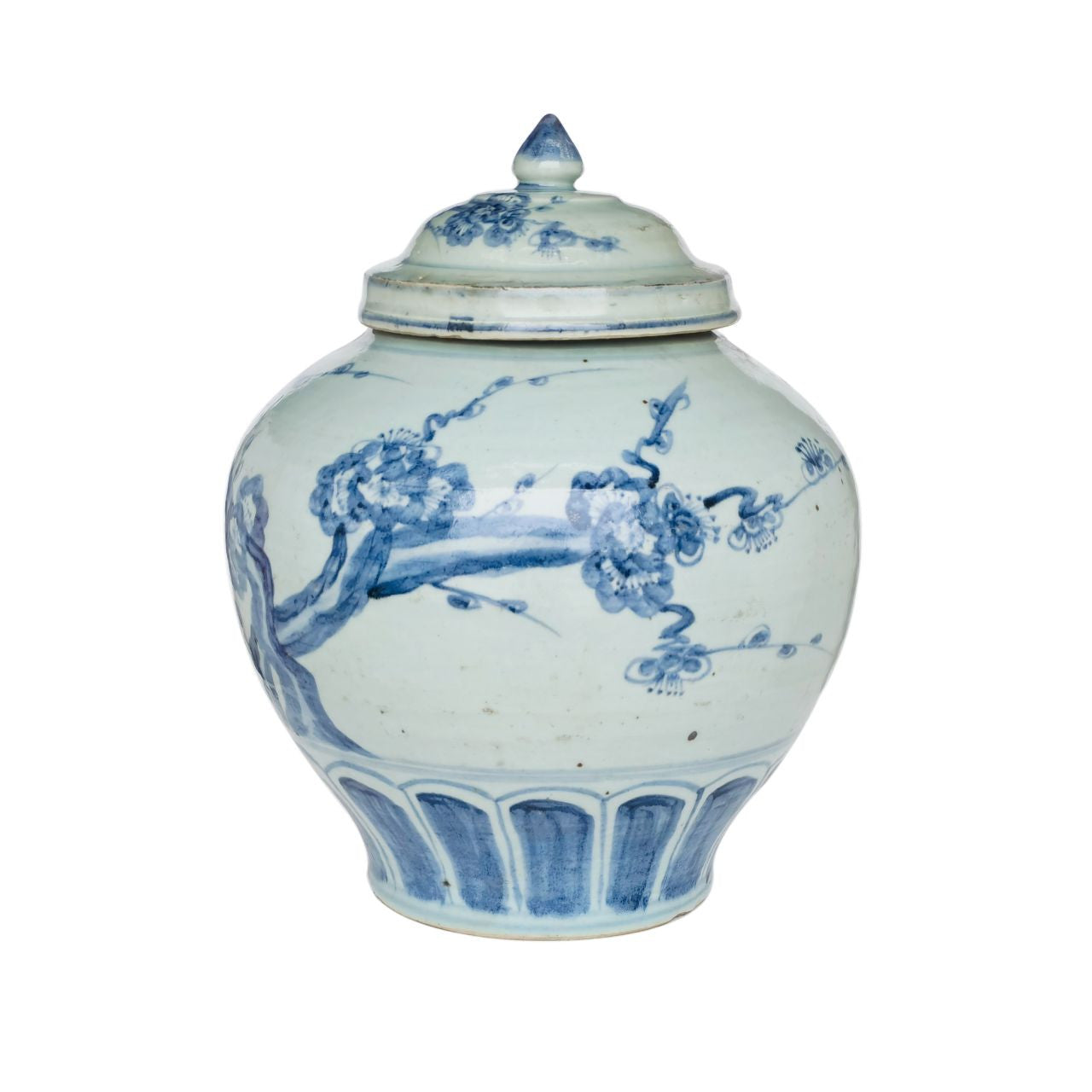 Barclay Butera Couture Blue & White Porcelain Lidded Jar