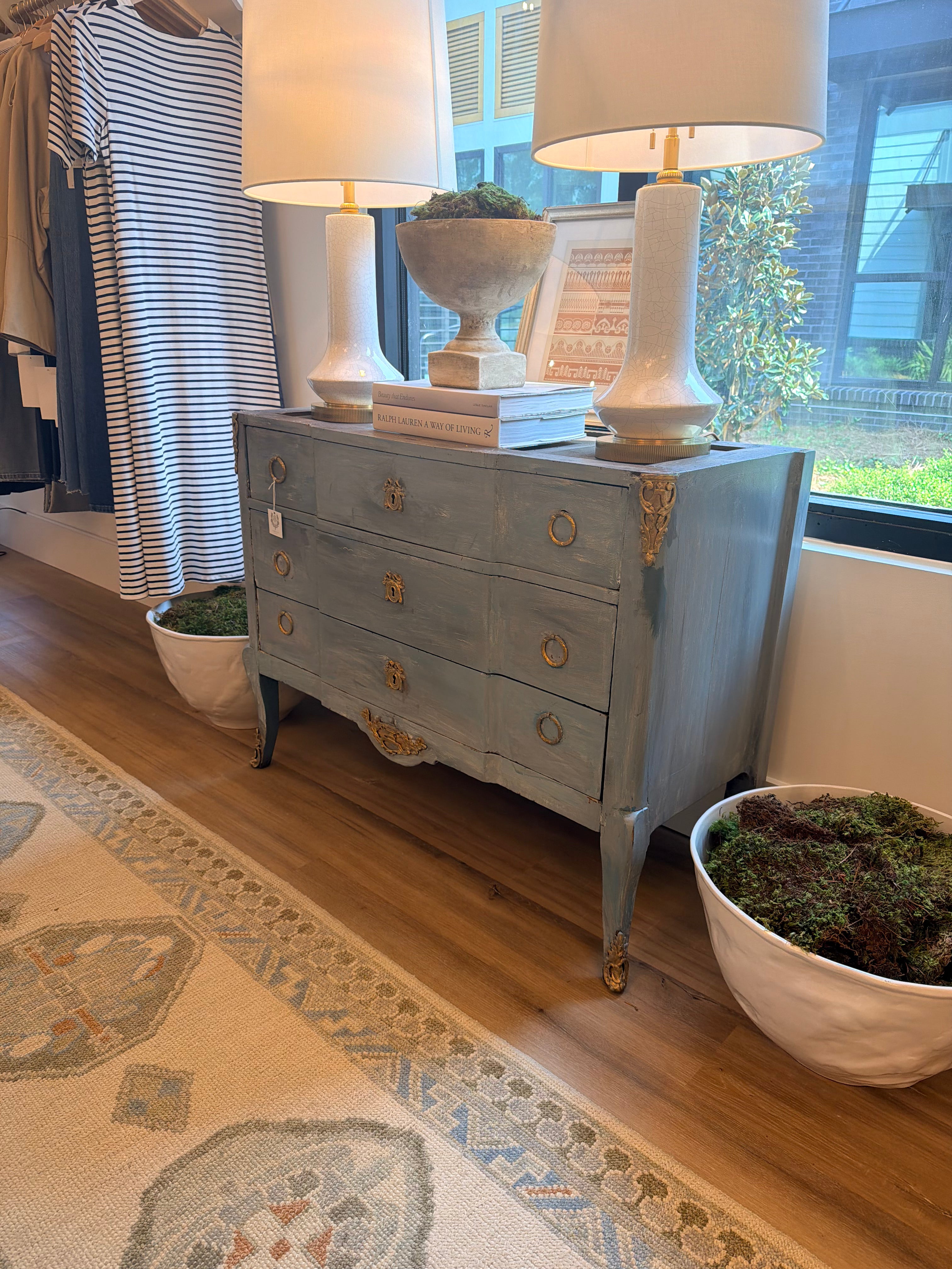 Antique Commode with Marble Top