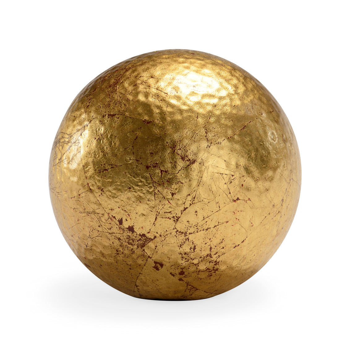 Gold Hammered Ball