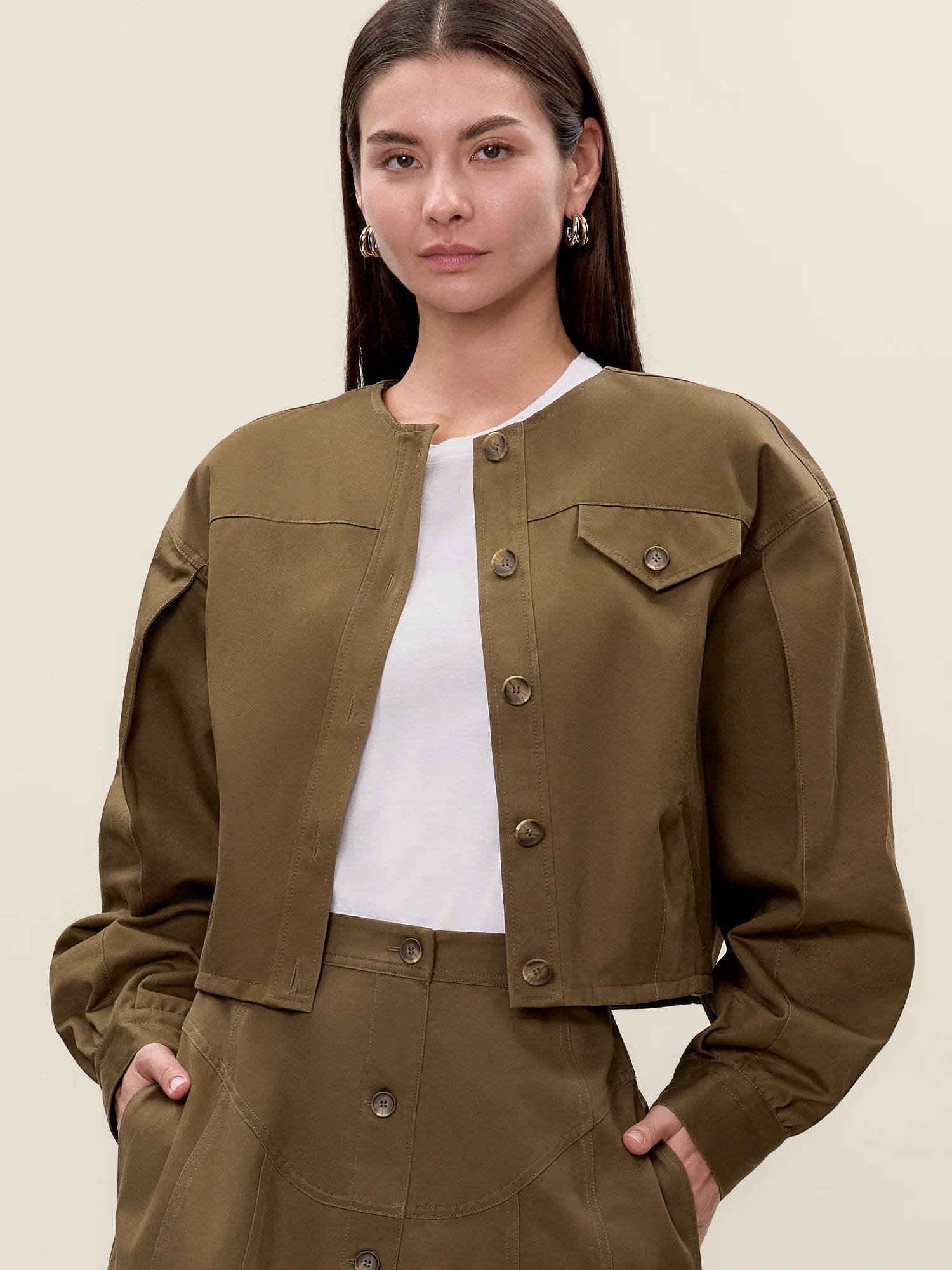 Aria Twill Jacket