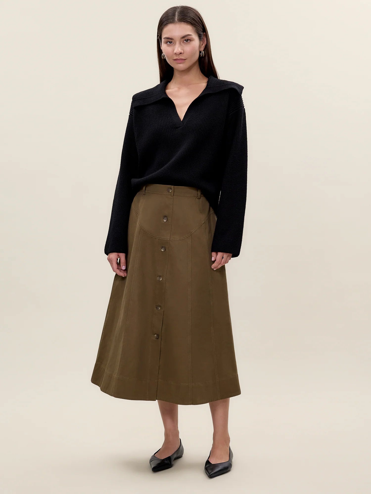 Aria Twill Skirt