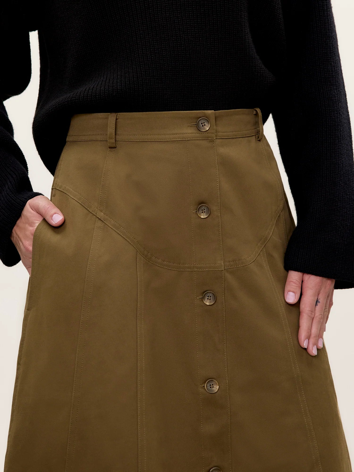 Aria Twill Skirt
