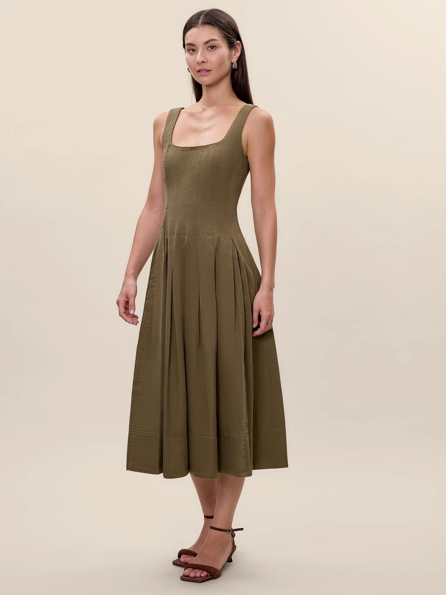 Edith Garment Dyed Dress