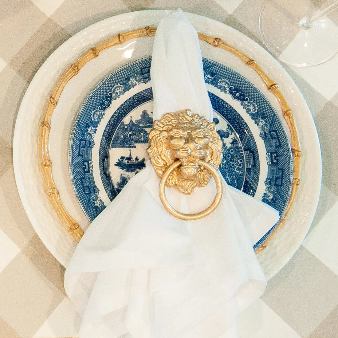 Lion Napkin Ring