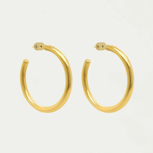 Midi Dune Hoop Earrings