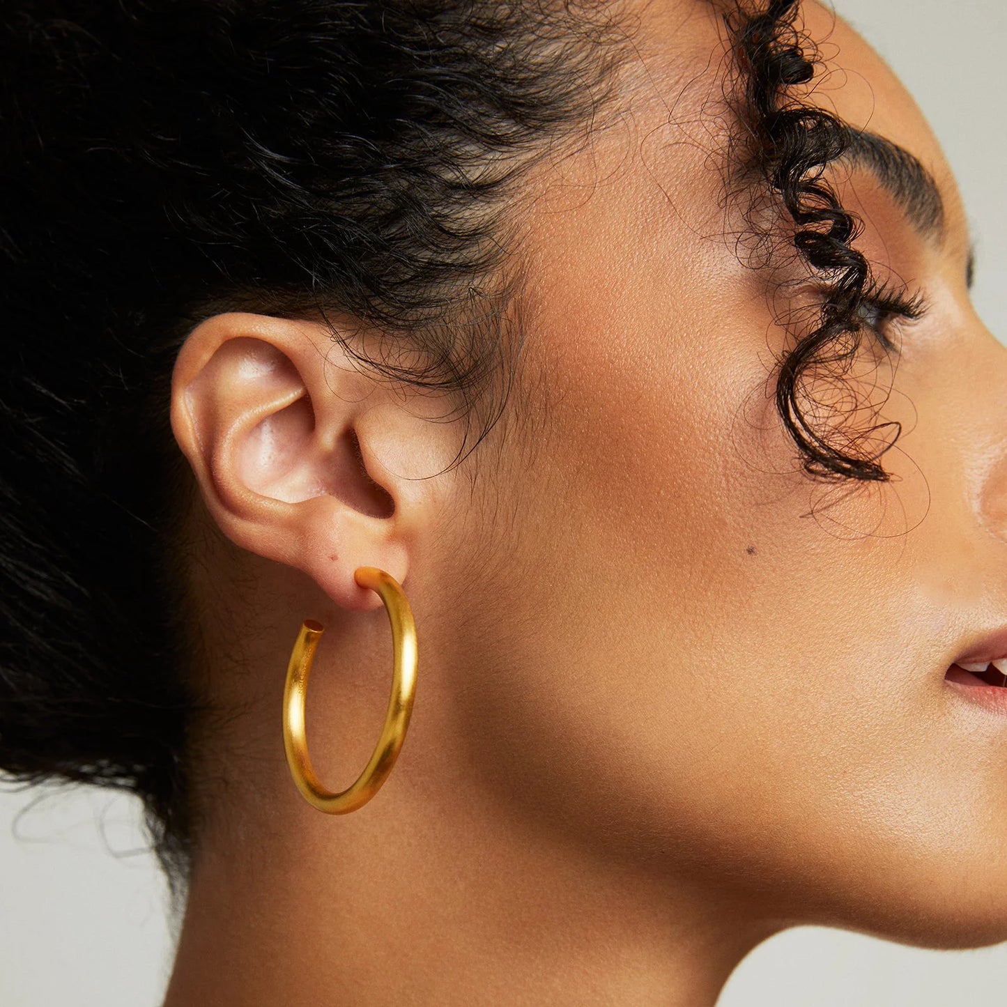 Midi Dune Hoop Earrings