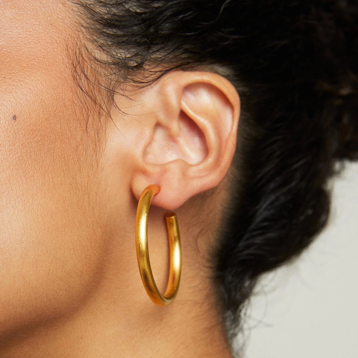 Midi Dune Hoop Earrings