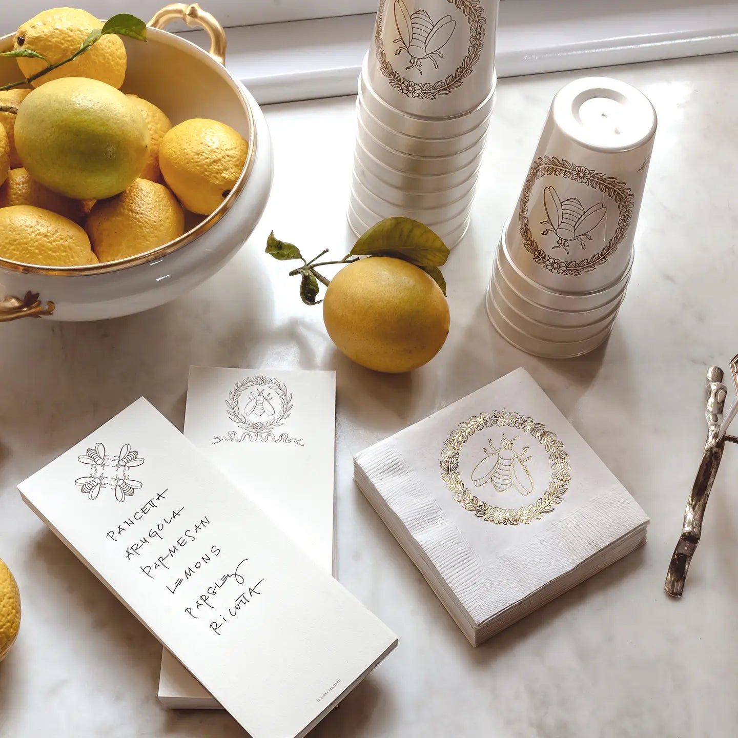 Empire Bee Beverage Napkins