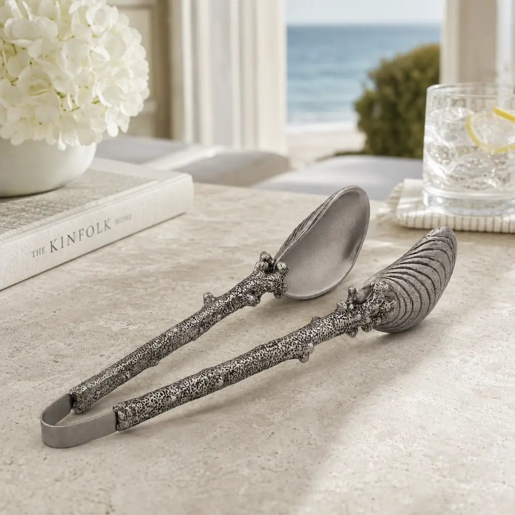 Pewter Oyster Tong