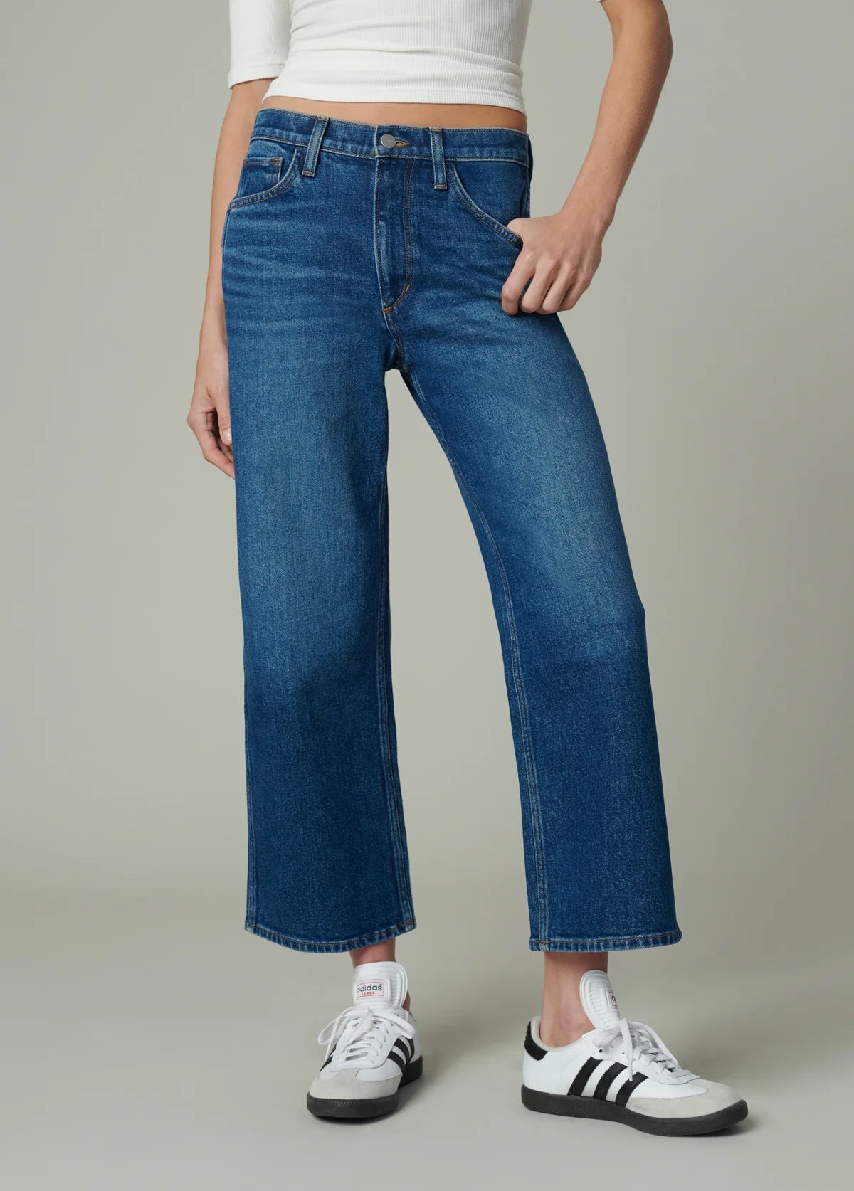 The Blake Cropped Wide Leg