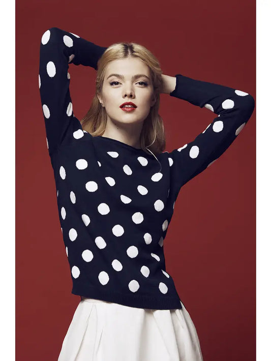 Emmy Polka Dot Sweater