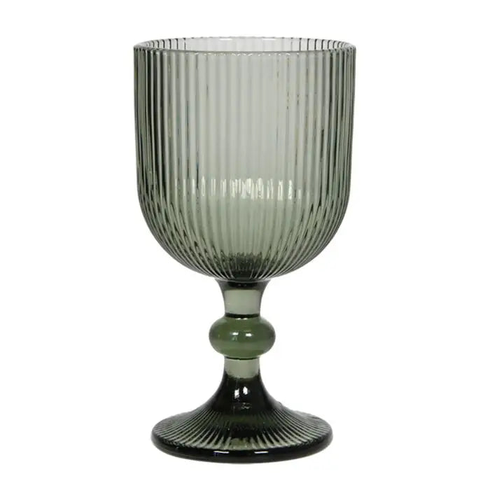 Smoked Gray Wine Glass