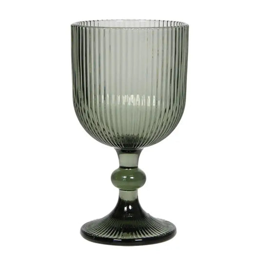 Smoked Gray Wine Glass