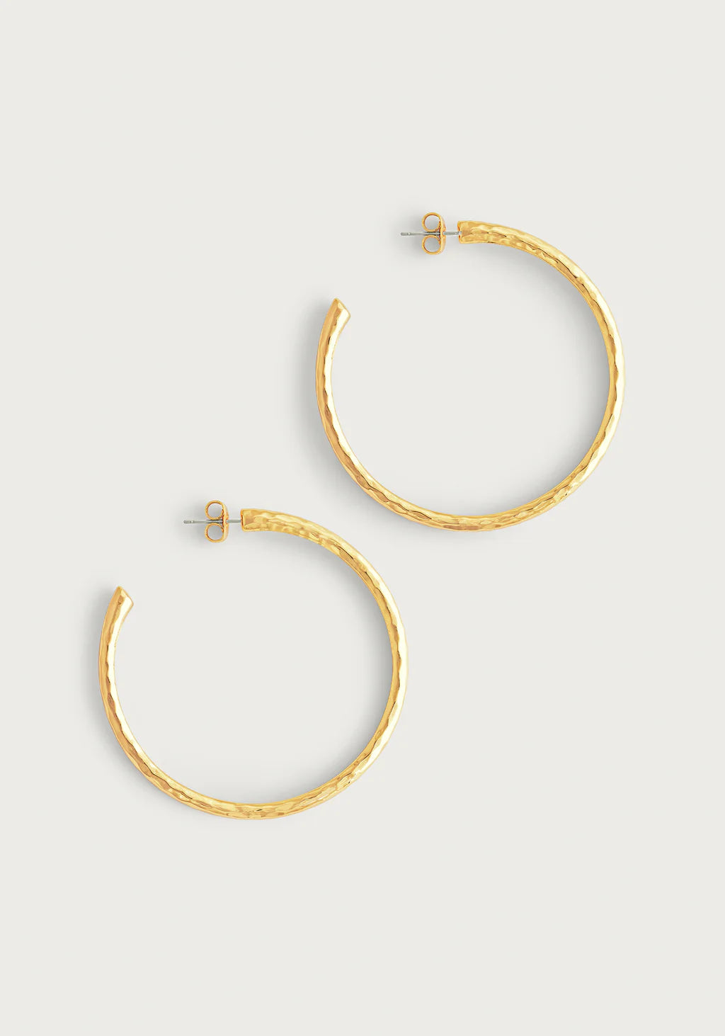 Farrier Medium Hoop Earrings