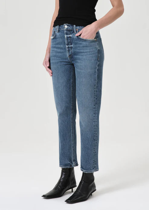 AGOLDE Riley Crop Jeans