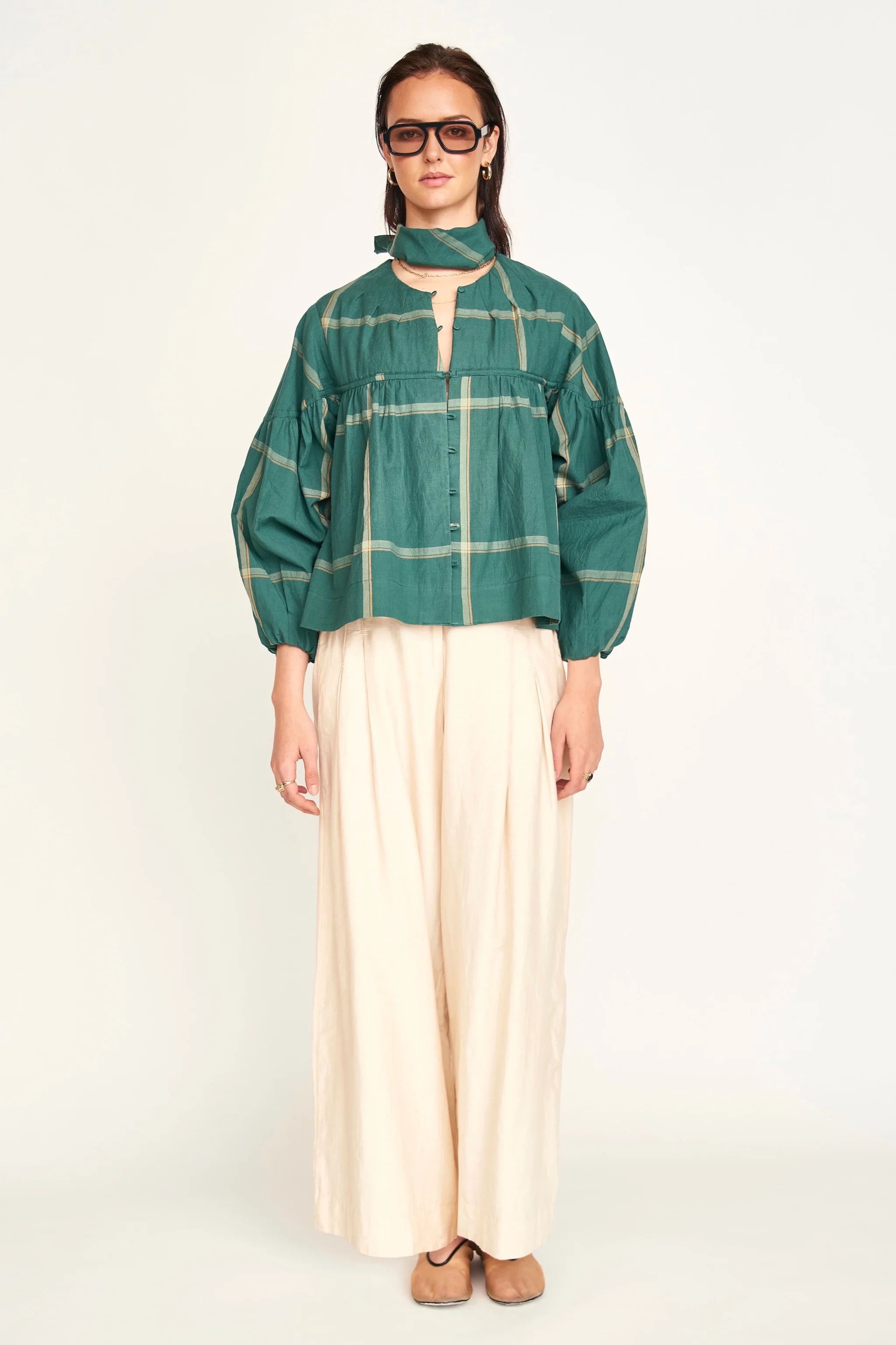 Silvertone Blouse