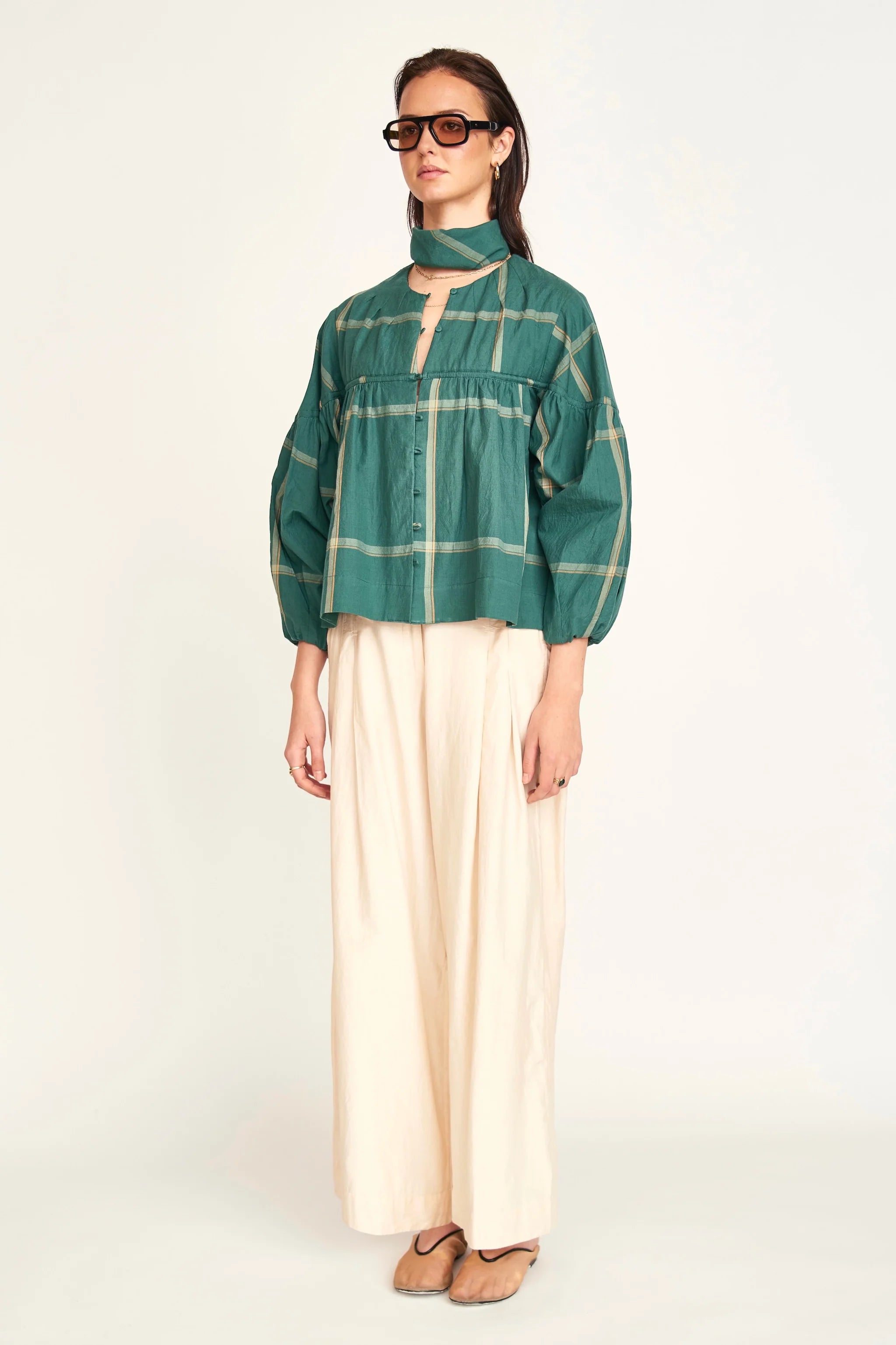 Silvertone Blouse