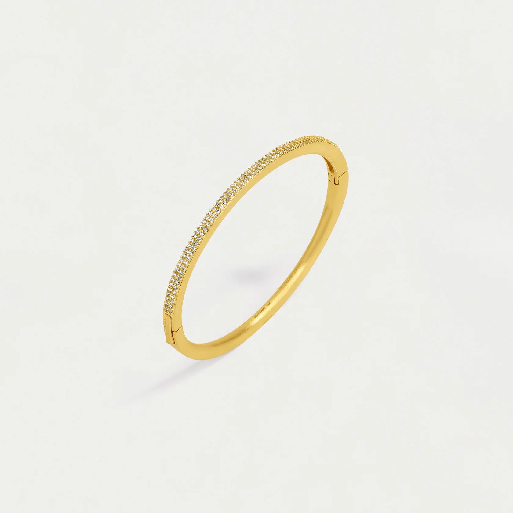 Signature Pave Hinge Bangle