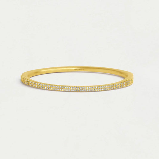 Signature Pave Hinge Bangle