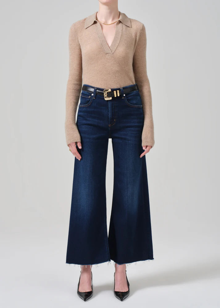 Lyra Crop Wide Leg Jeans