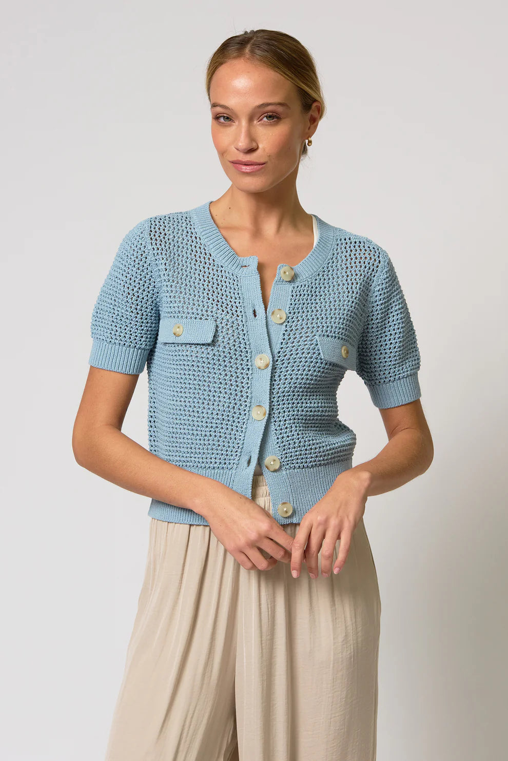 Iris Tape Yarn Cardi