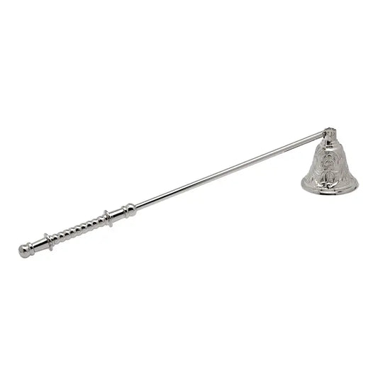 Silver Floral Candle Snuffer