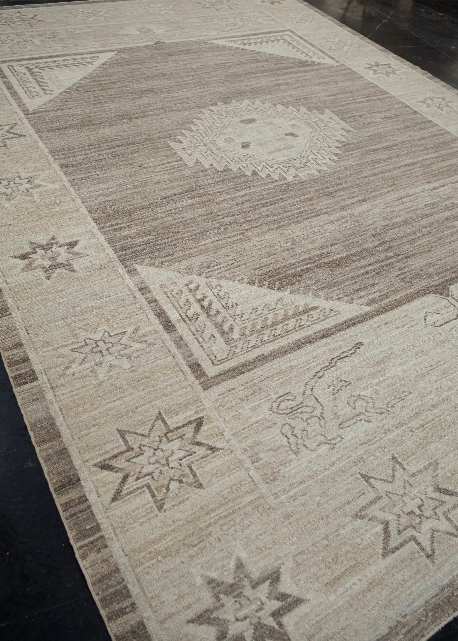 Turkish Oushak Rug 9'3" x 12'7"