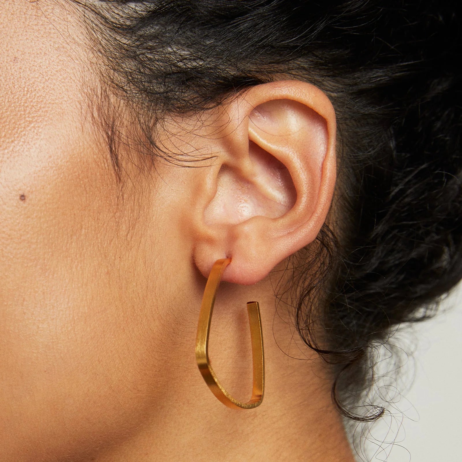 Small Square Hoop Earrings