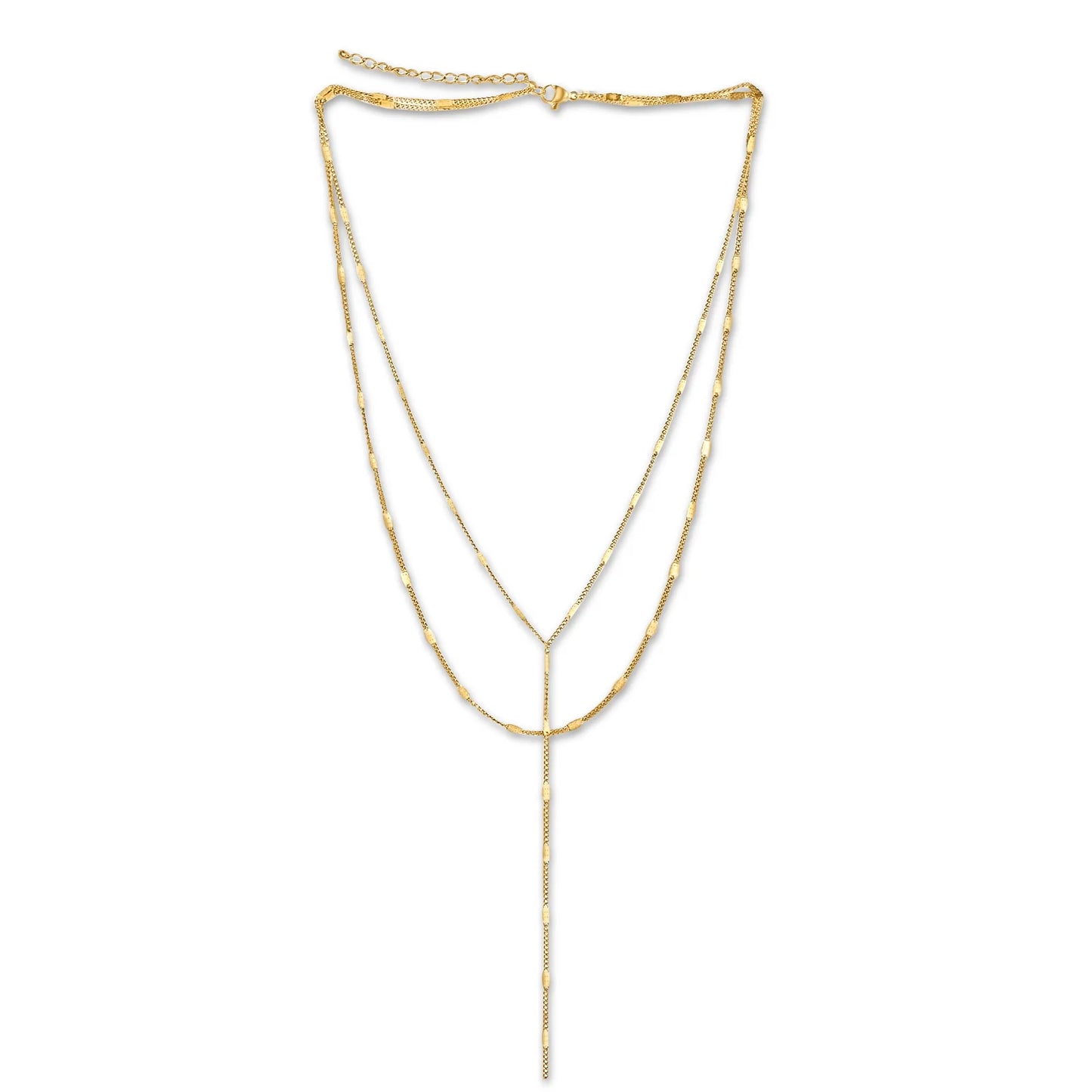 Camilla Dainty Lariat Chain Necklace