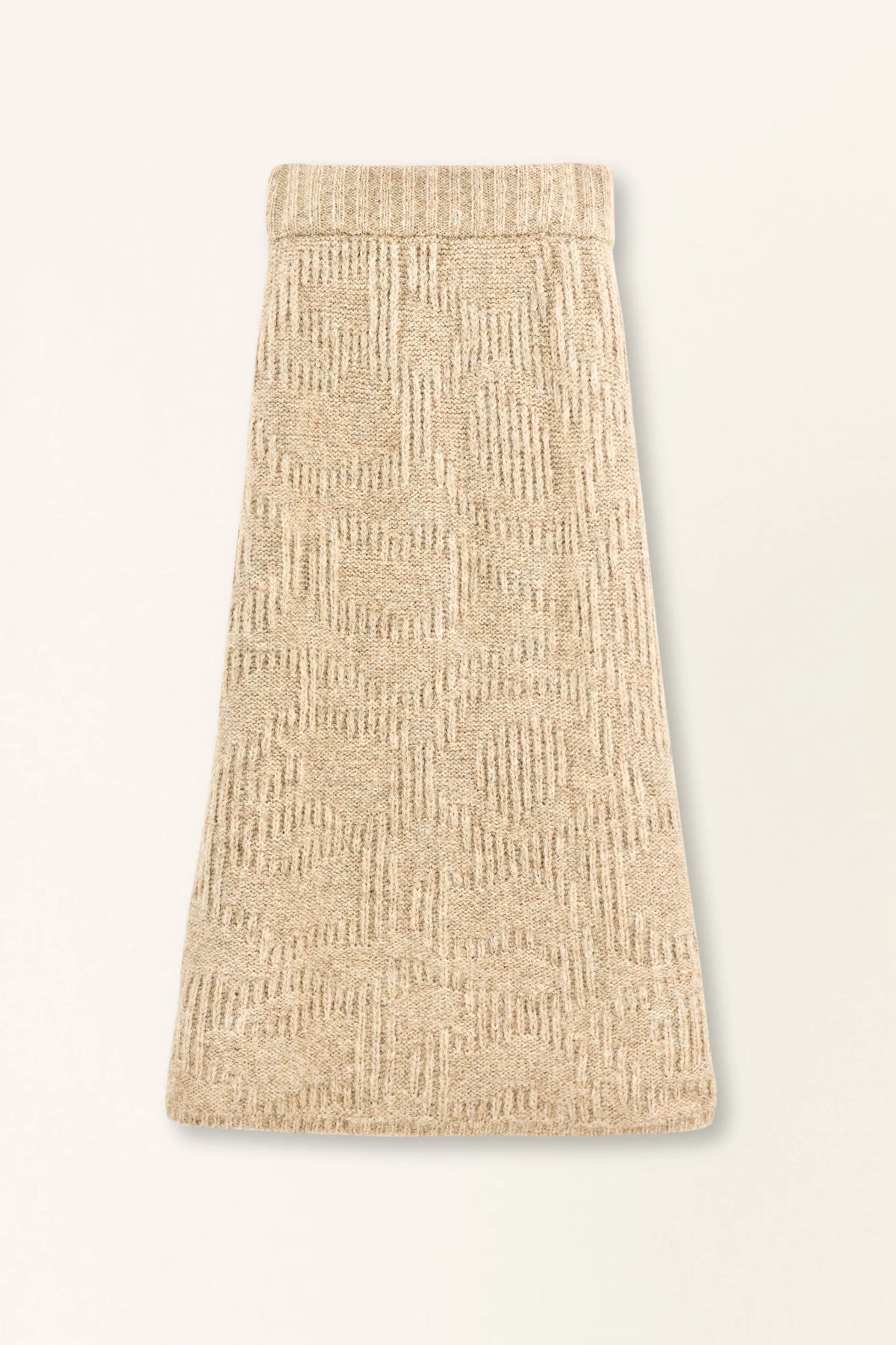 Estes Knit Skirt in Wheatfield