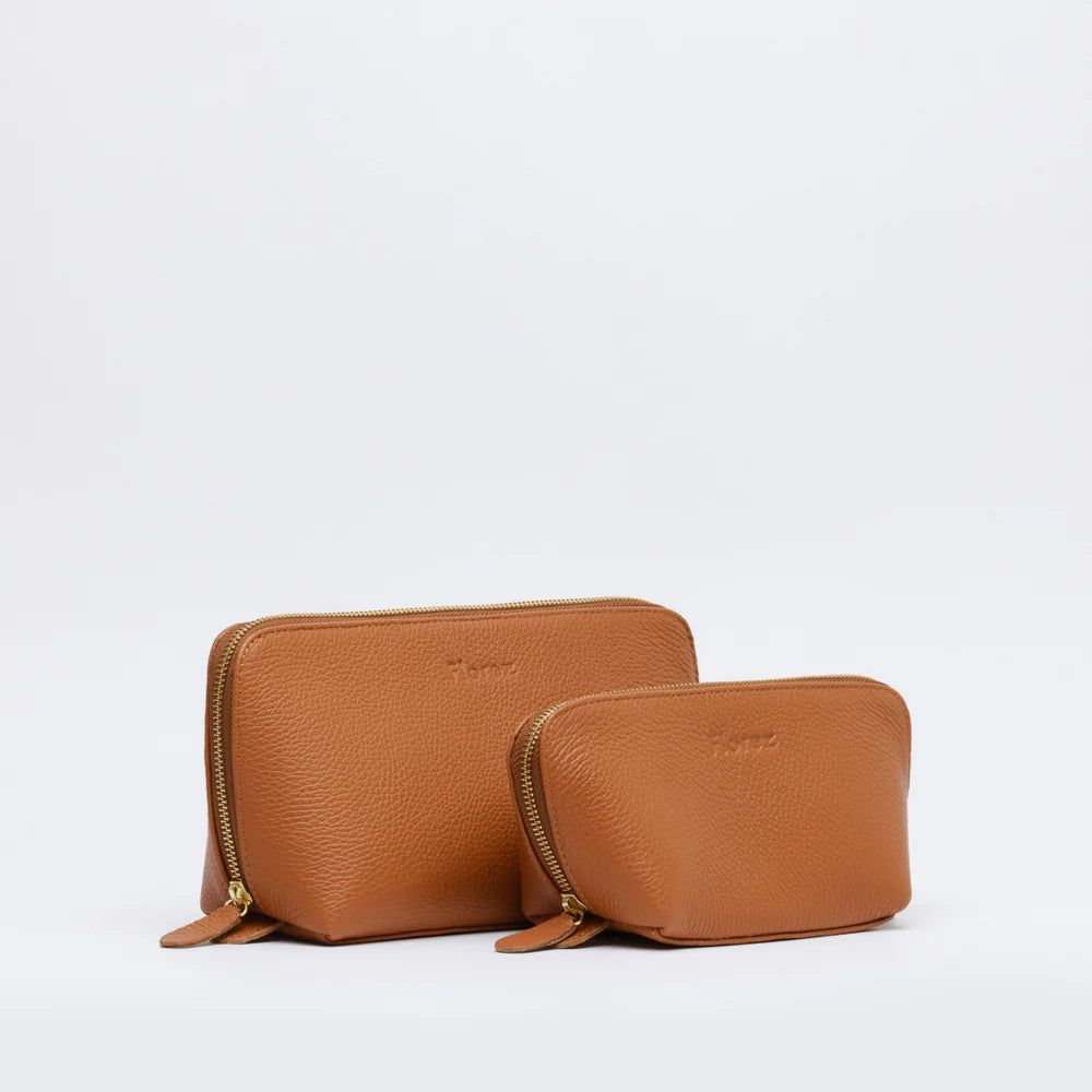 Leather Pouch Set