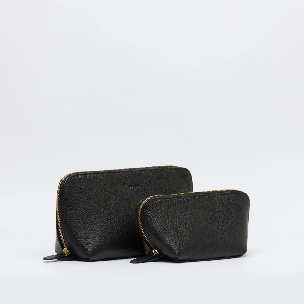 Leather Pouch Set